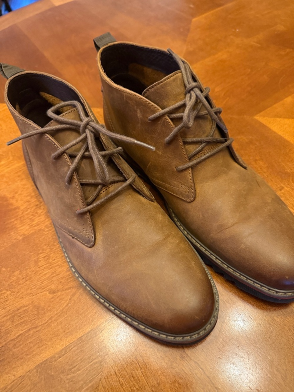 Johnston & Murphy Brown Leather Boots